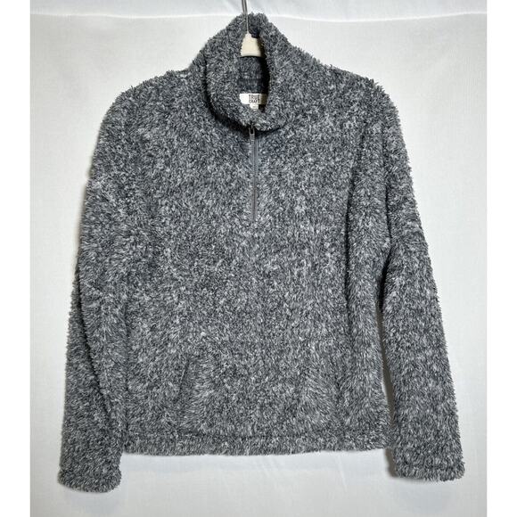 True Craft Women’s Grey Sherpa Pullover Size XS - Picture 1 of 9